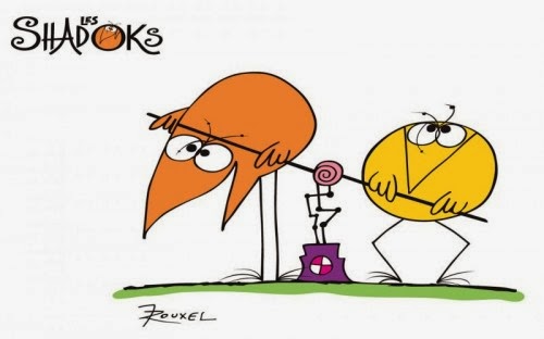 Une image de deux shadoks